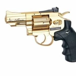 REVOLVER ASG GNB CO2 DAN WESSON 2.5PL GOLD 4.5 MM BBS