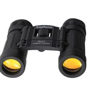 BINOCULAR EXPLORER LIGHWEIGHT 8X21 MM BLACK
