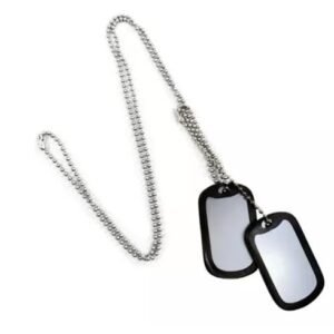KIT PLACAS METALICAS DE IDENTIFICACION USA NTMD 0356