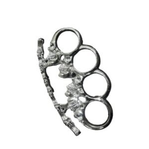 MANOPLA ESTANDAR CRANEOS CROMADA 25 MM