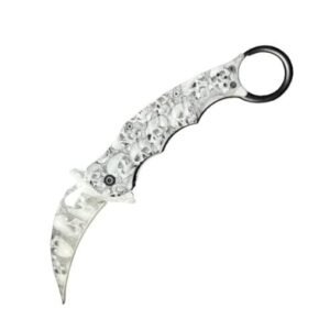 NAVAJA ASISTIDA KARAMBIT FA-33 CAMUFLADO CRANEOS BLANCA 16 CMR