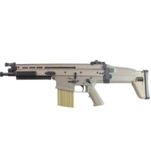 RIFLE AIRSOFT DOUBLE BELL SCAR -H TAN