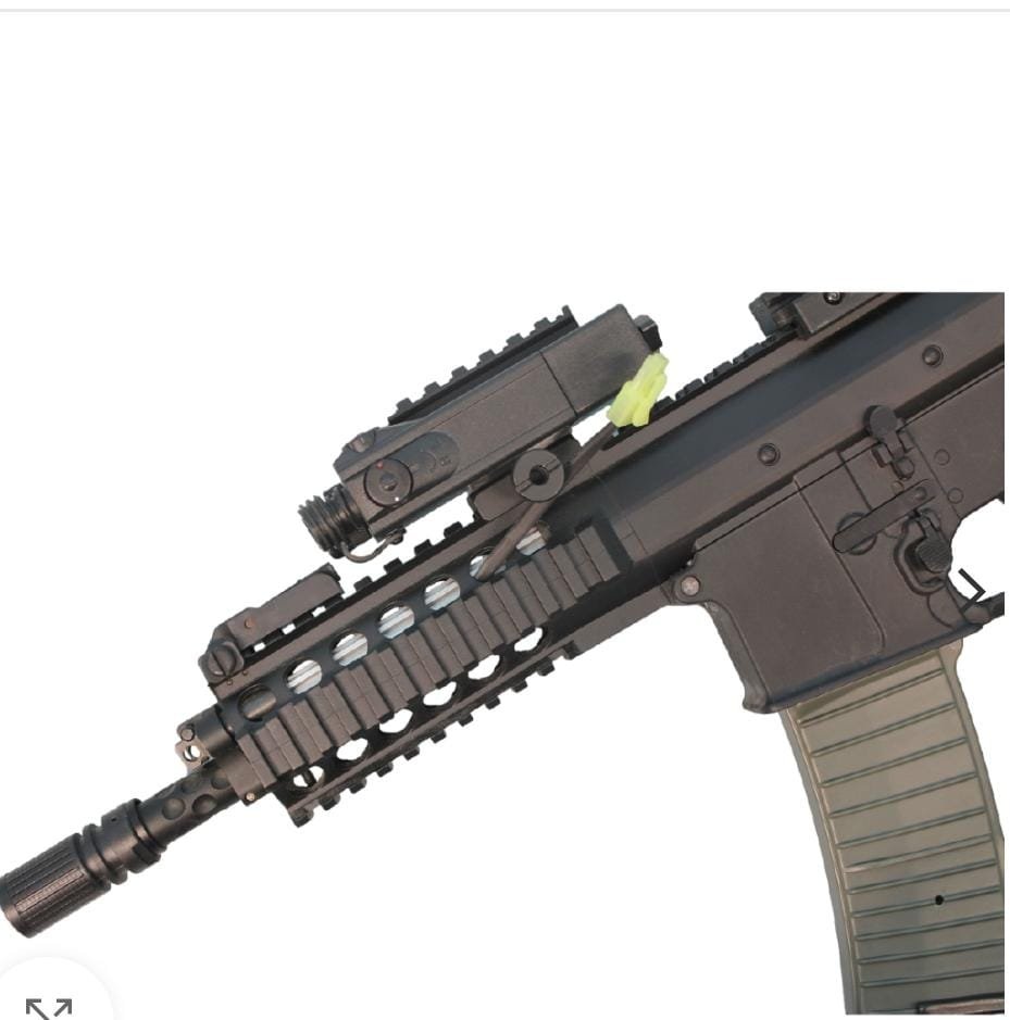 RIFLE AIRSOFT DOUBLE BELL PDW POLYMER BODY