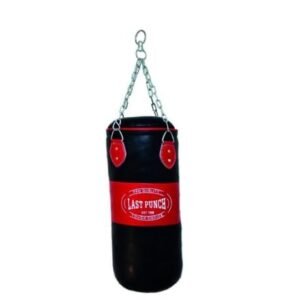 PUNCHING BAG LAST PUNCH HEAVY  DUTY RED /BLACK- MEDIUM W/CH