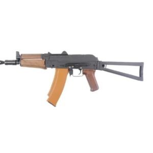 AIRSOFT DOUBLE BELL AKS74U AEG -WOOD / BLACK