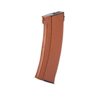 MAGAZINE AIRSOFT DOUBLE BELL AK74 HI-CAP ORANGE -500 ROUND