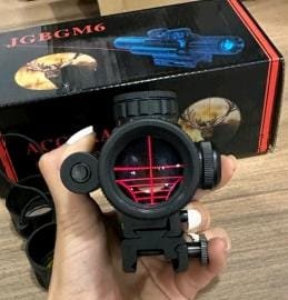 MIRA M6 HOLOGRAFICA CON LASER PARA RIFLE 4X25