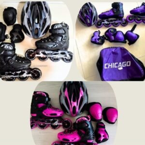 PATIN SEMIPROFESIONAL RUEDAS GRANDES EN PU PROTECTOR DE CHOQUE